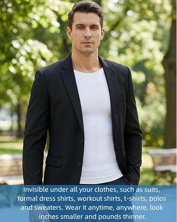 Men's Shapewear Slimming Compression Vest