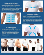 Men's Shapewear Slimming Compression Vest