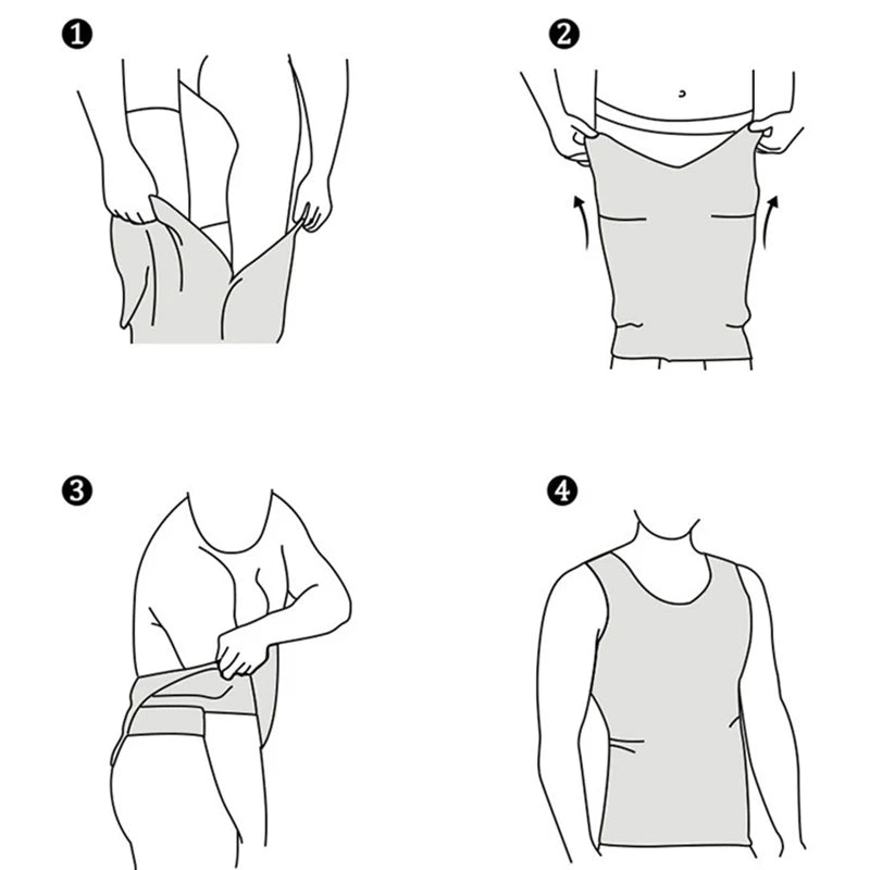 Men's Shapewear Slimming Compression Vest