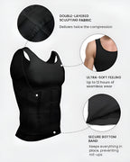 Men's Shapewear Slimming Compression Vest