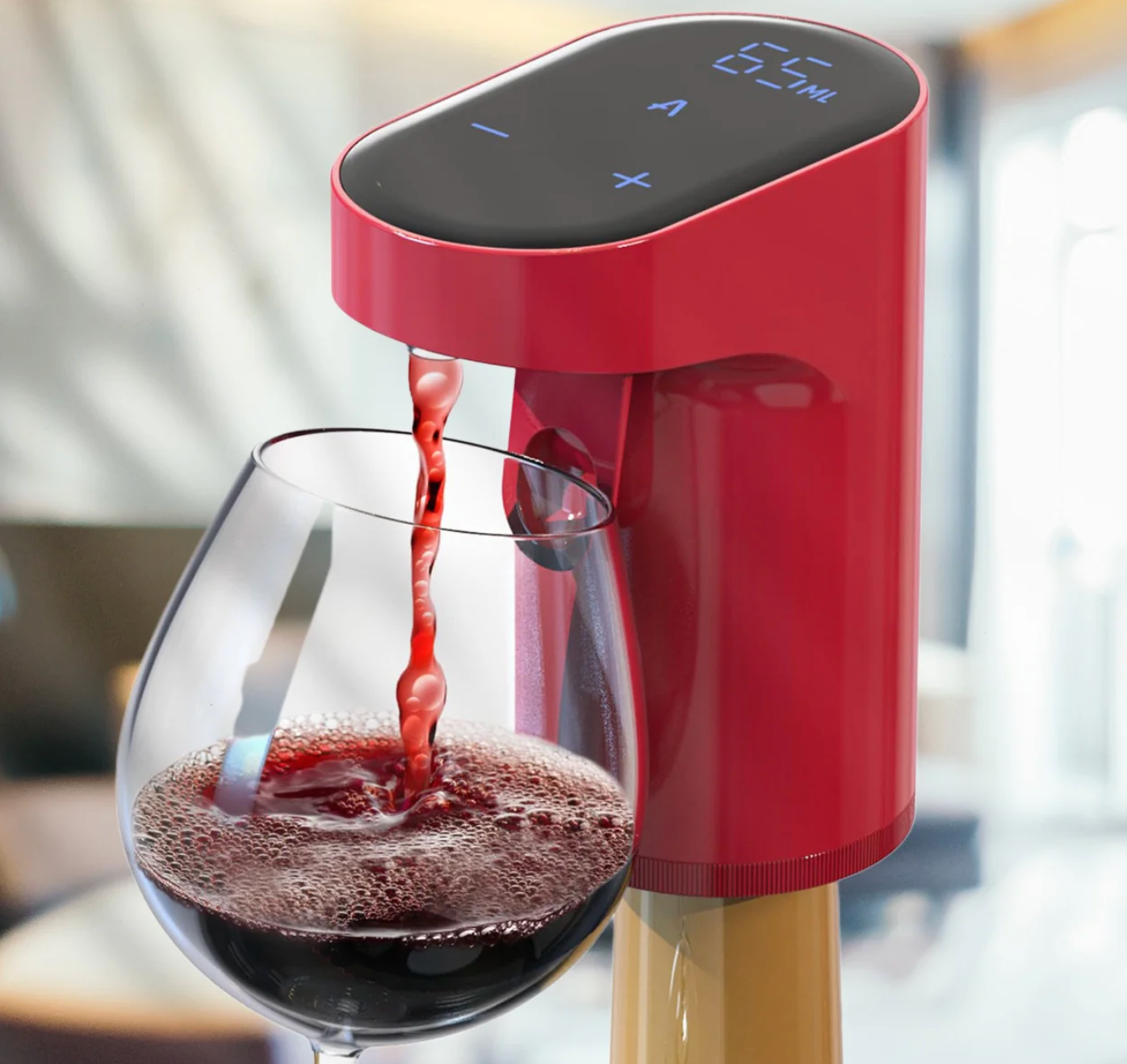 TipsyTap™ Smart Wine & Whiskey Dispenser