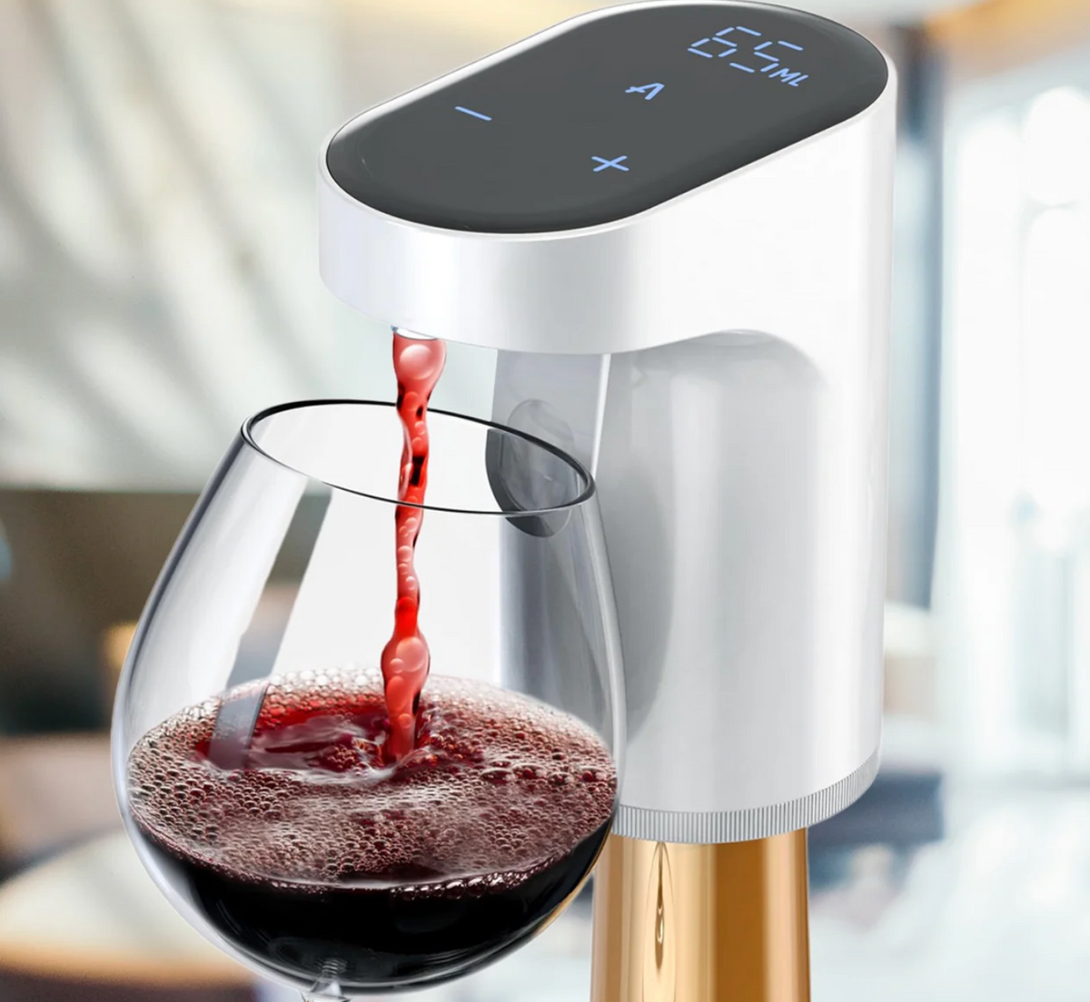 TipsyTap™ Smart Wine & Whiskey Dispenser