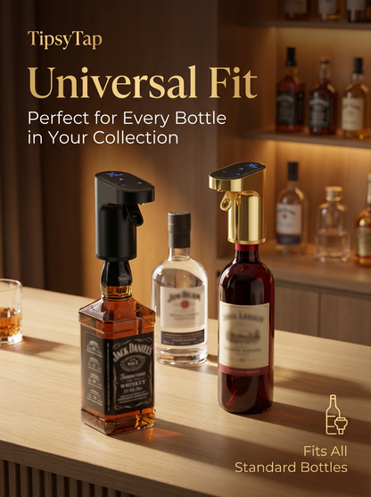 Effortless Wine & Whiskey Dispenser