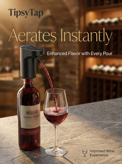 Effortless Wine & Whiskey Dispenser