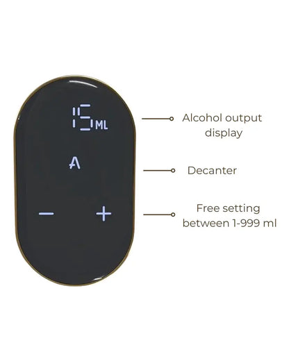 Effortless Wine & Whiskey Dispenser