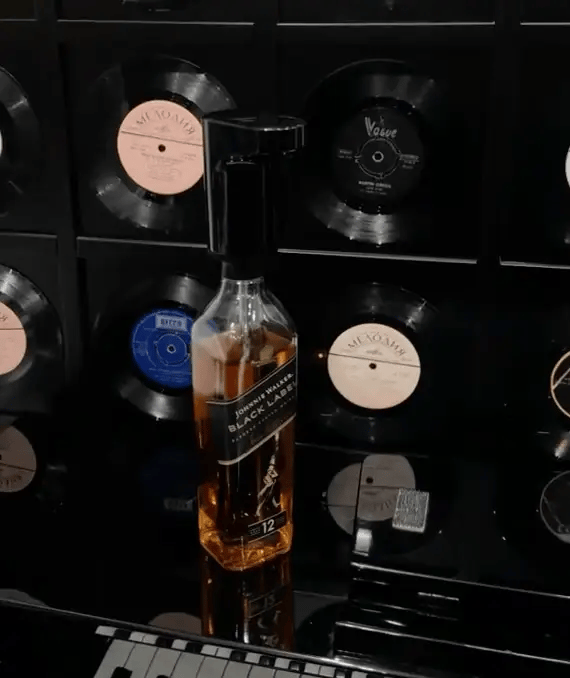 Effortless Wine & Whiskey Dispenser